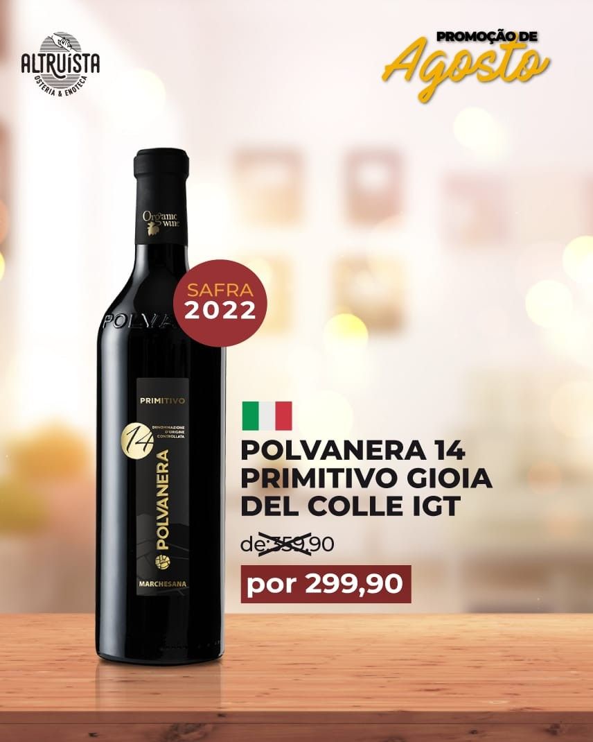 Polvanera Primitivo 14 Gioia del Colle Vigneto Marchesana Bio