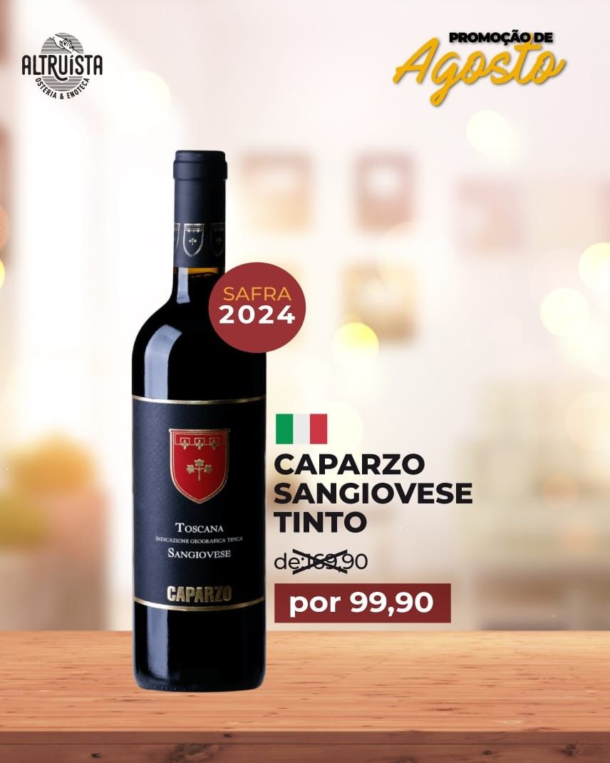 Vinho Caparzo Sangiovese 750ml