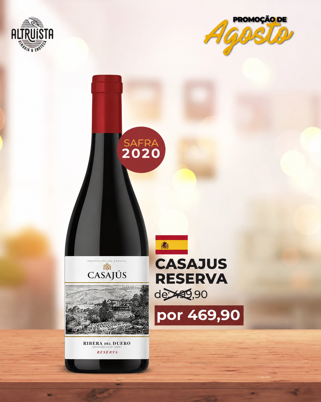Casajus Reserva, Ribera del Duero 