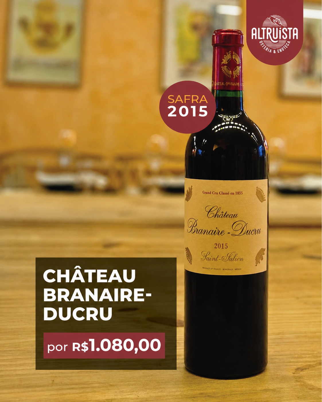 Château Branaire Ducru  2015