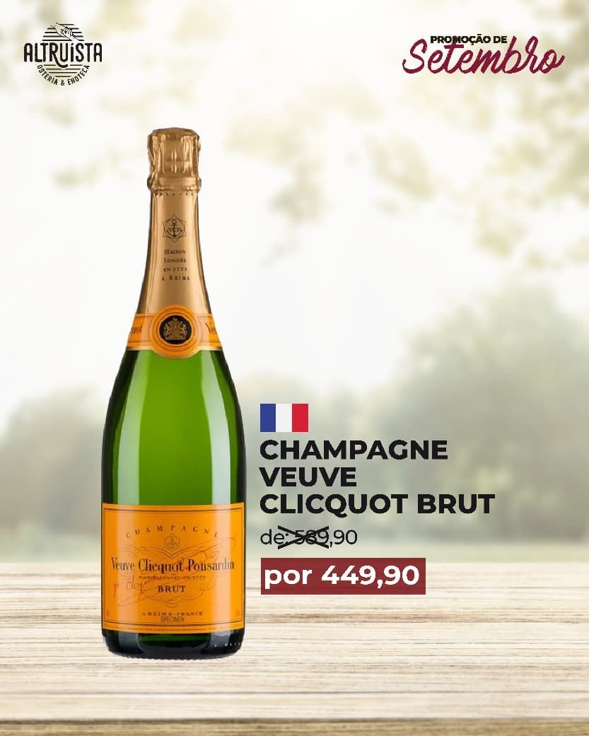 Champagne Veuve Clicquot Brut 750ml