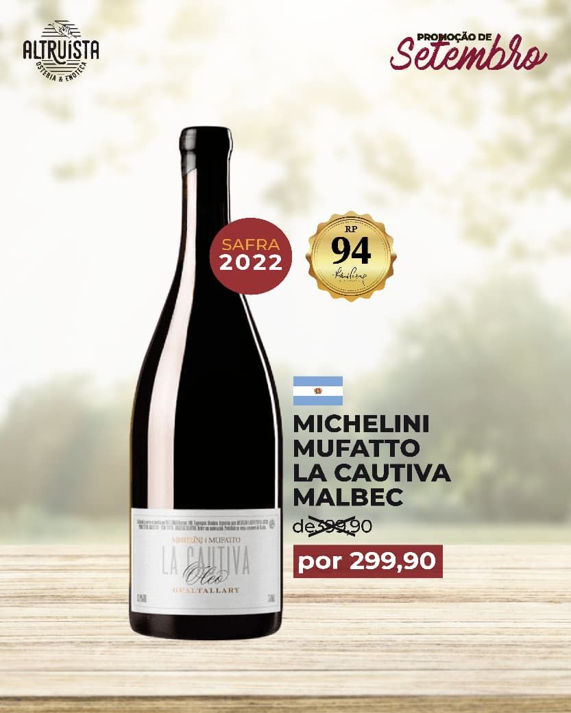 Michelini Mufatto La Cautiva Malbec - RP 94+