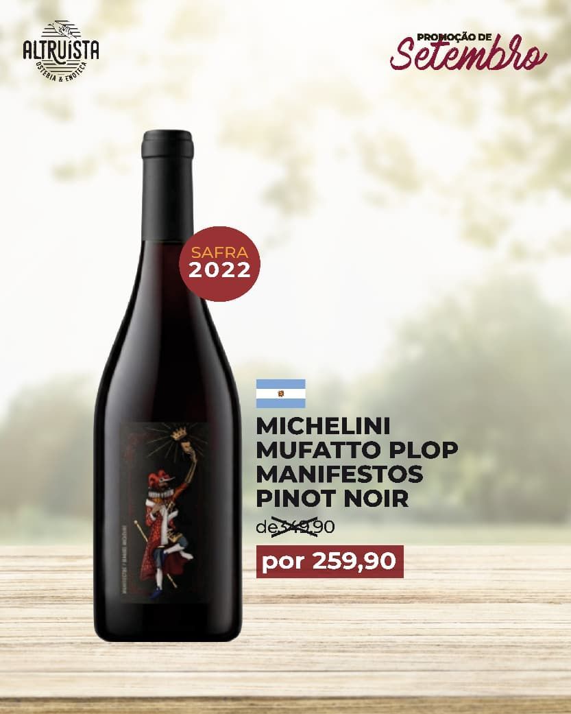 Michelini Mufatto PLOP Manifestos Pinot Noir 