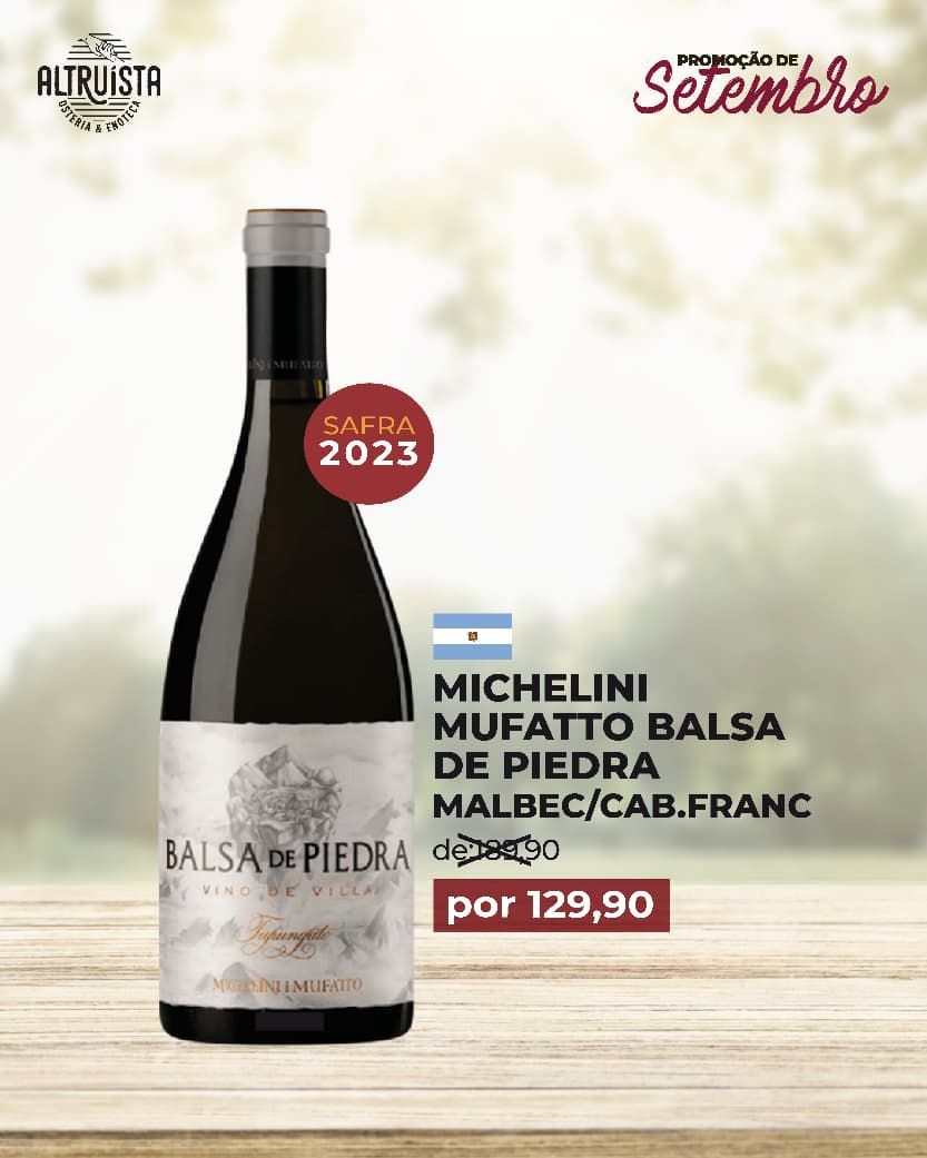 Michelini Mufatto Balsa de Piedra Malbec / Cab.Franc