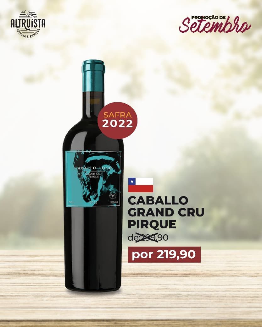 CABALLO LOCO GRAND CRU PIRQUE - 750ML