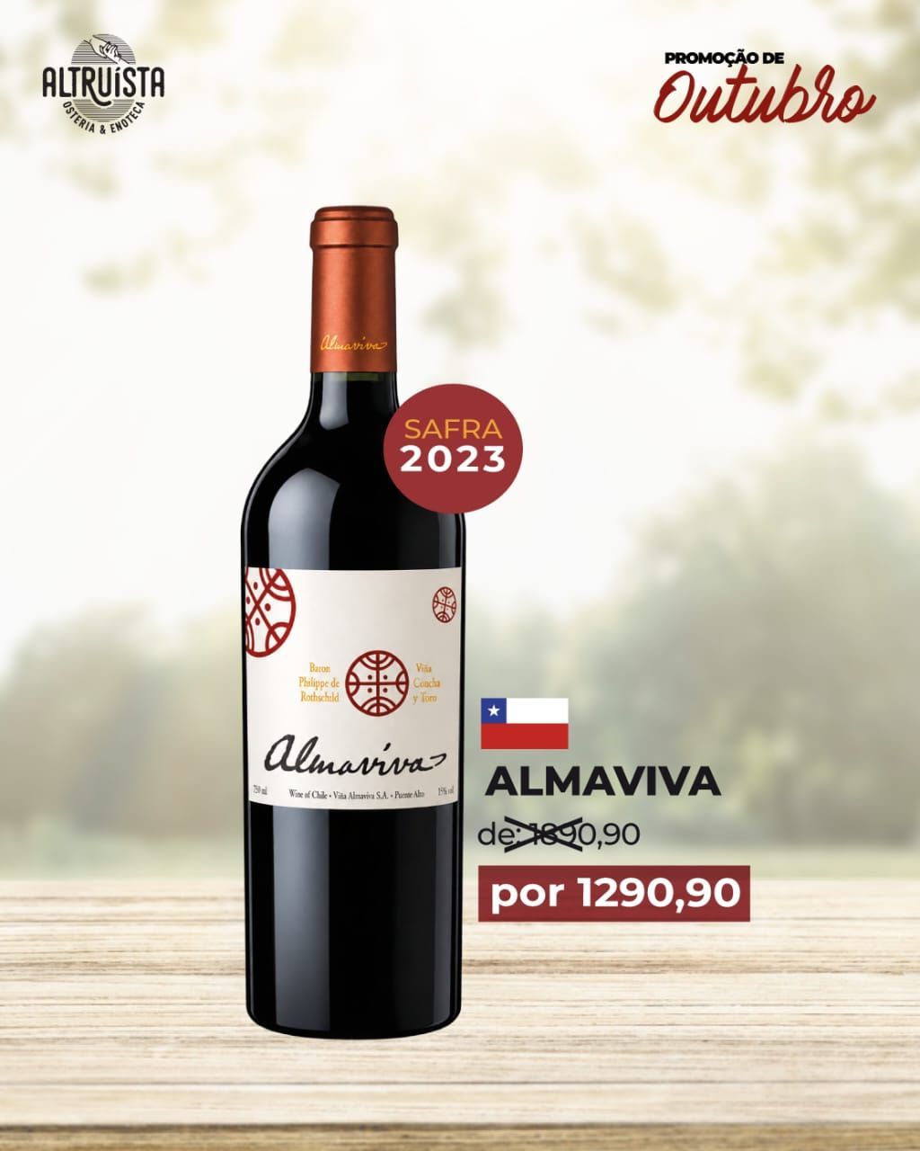 Vinho Almaviva 2023