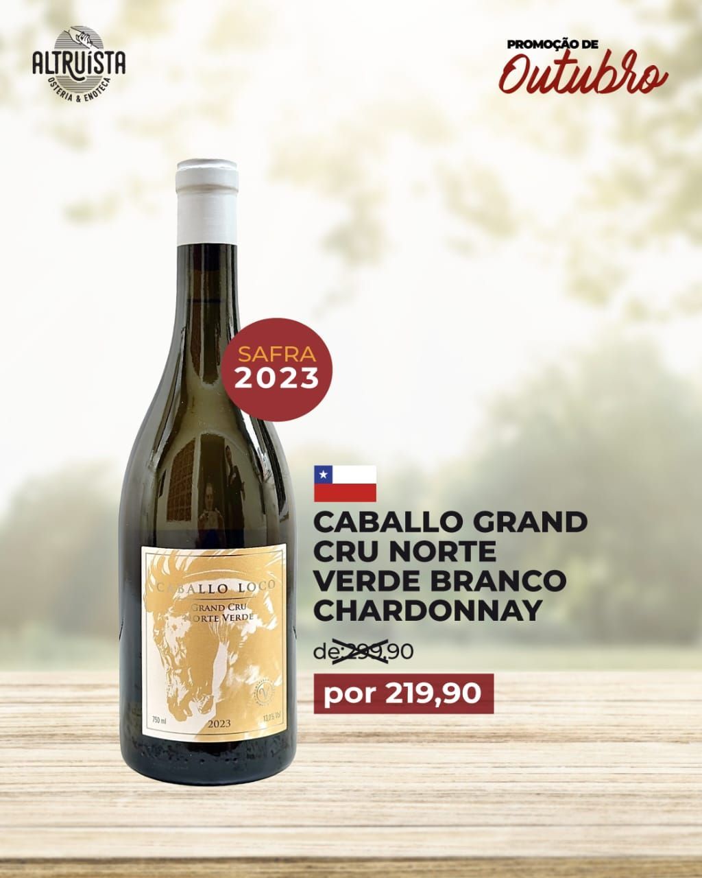 CABALLO LOCO GRAND EXPERIMENTAL NORTE VERDE - 750ML