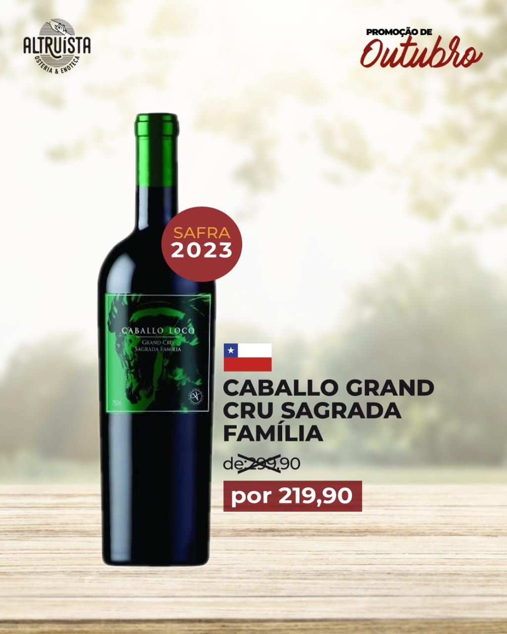 Caballo Grand Cru Sagrada Família