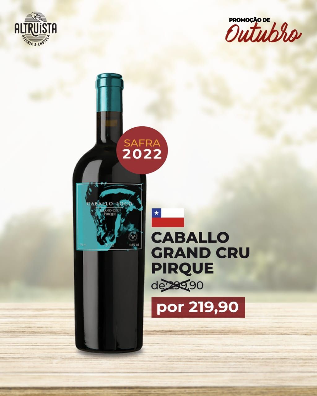CABALLO LOCO GRAND CRU PIRQUE - 750ML