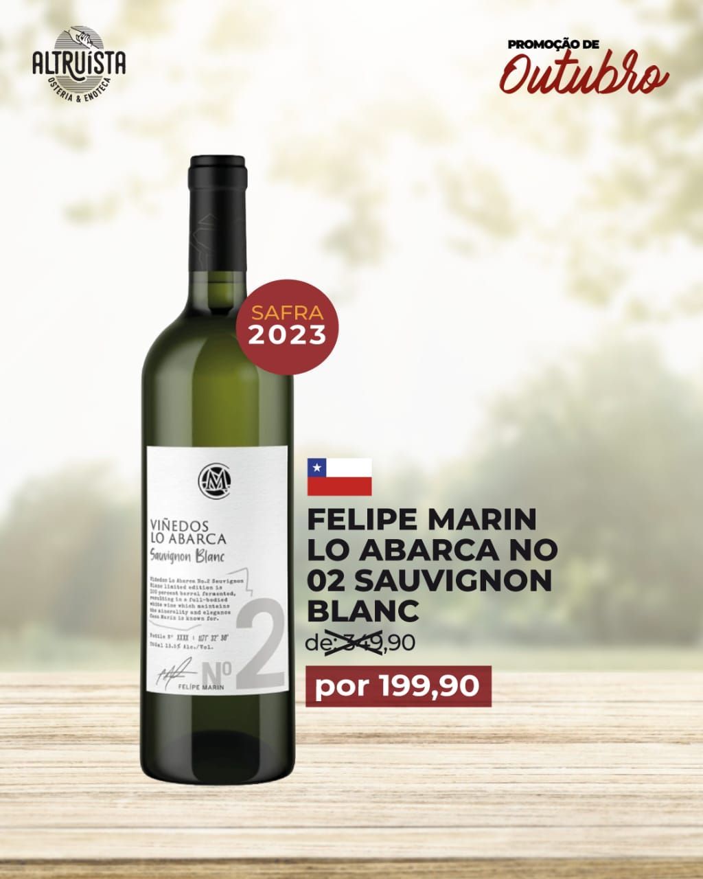 FELIPE MARIN LO ABARCA Nº 2 SAUVIGNON BLANC