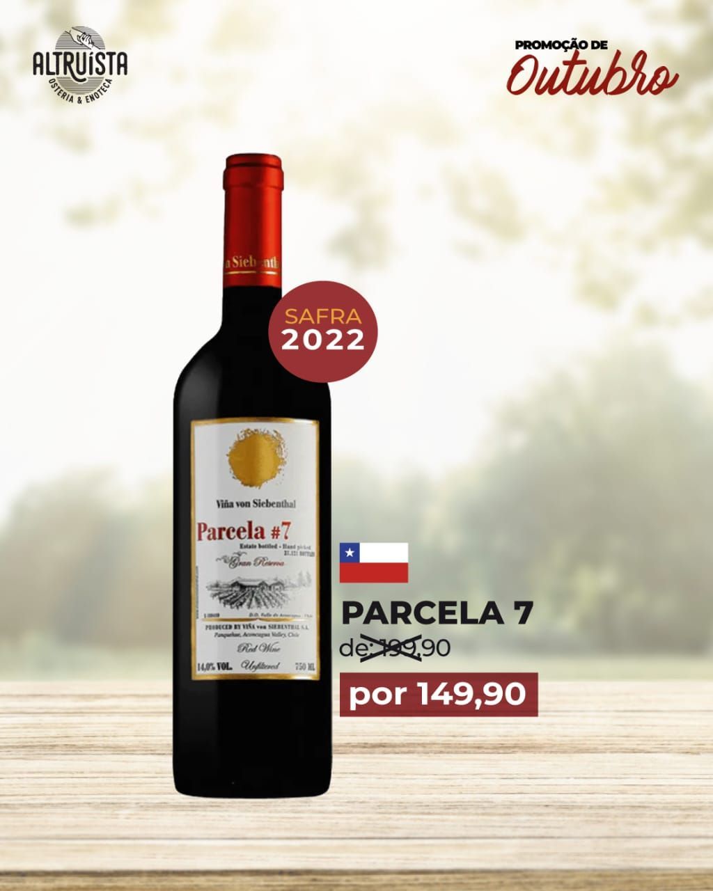 Viña von Siebenthal Parcela #7 Gran Reserva