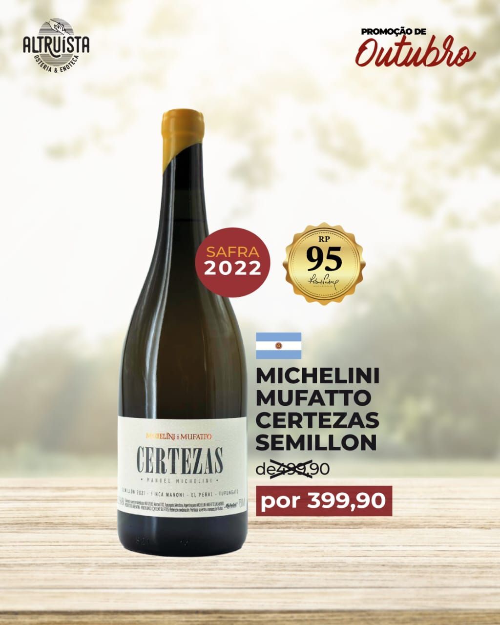 Michelini Mufatto Certezas Semillon - RP 95+