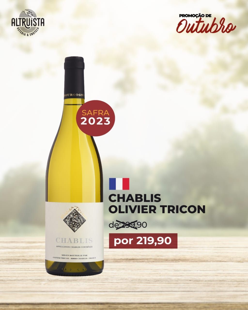 Chablis Oliver Tricon Branco