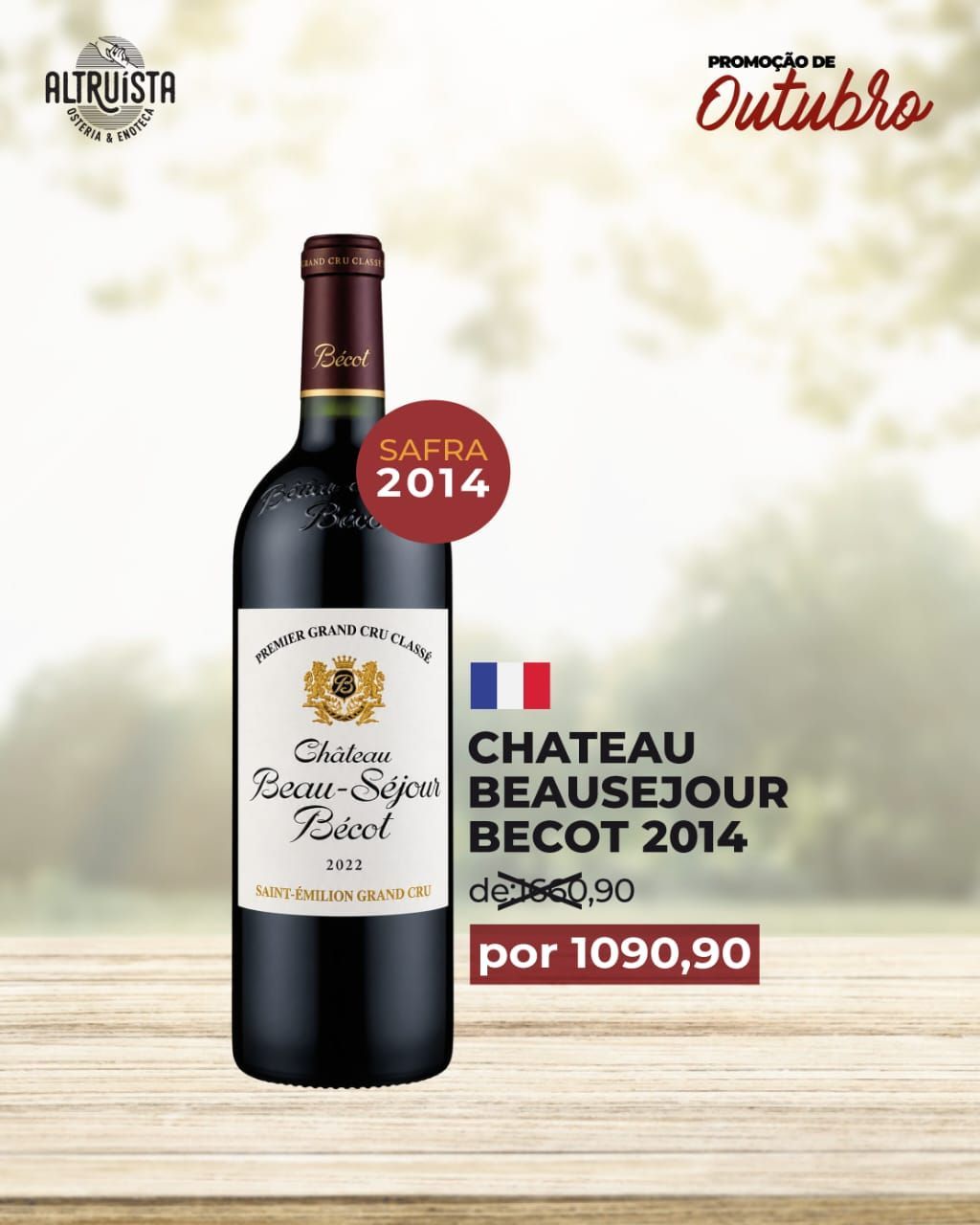 	Chateau Beau-Sejour Becot 2014
