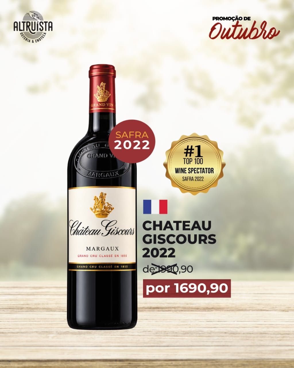 Château Giscours (Grand Cru Classé) SAFRA 2022