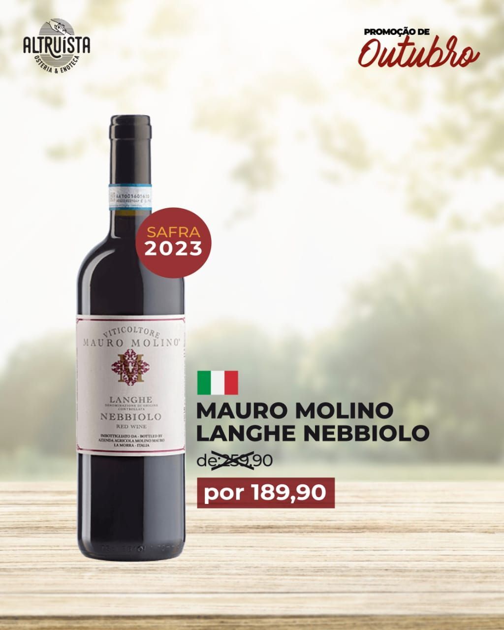 MAURO MOLINO Nebbiolo Langhe DOCG