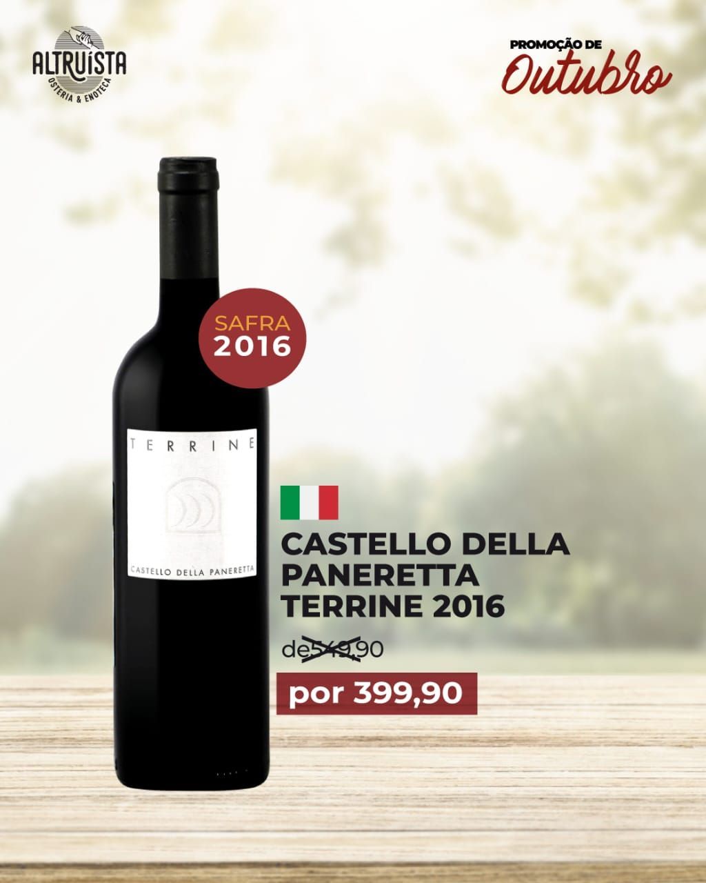 CASTELLO DELLA PANERETTA TERRINE 2016