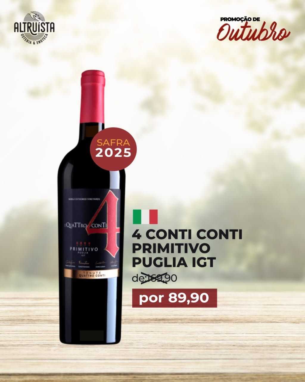 4 Conti  Conti Primitivo Puglia IGT