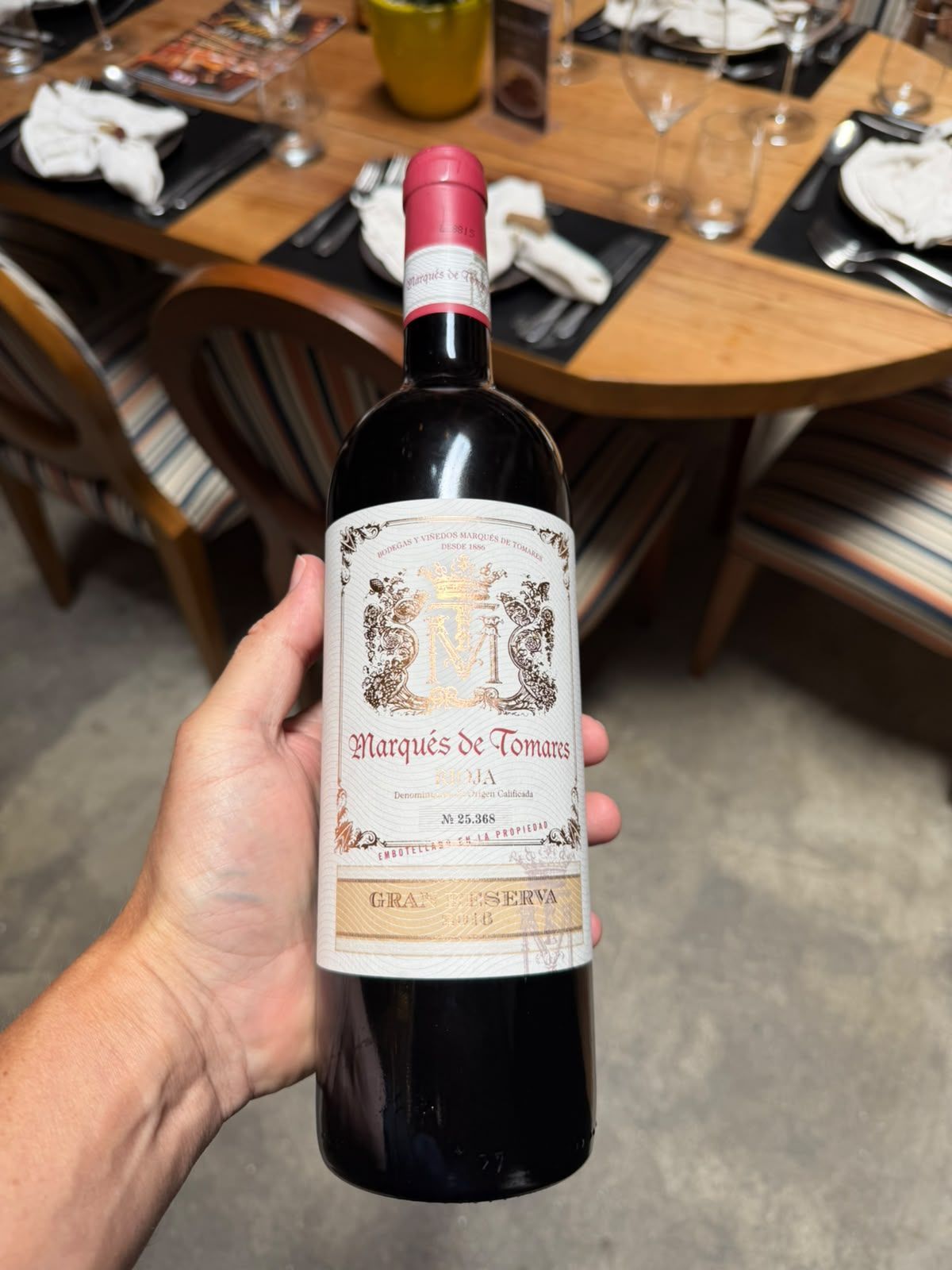 Marques Tomares  Gran Reserva