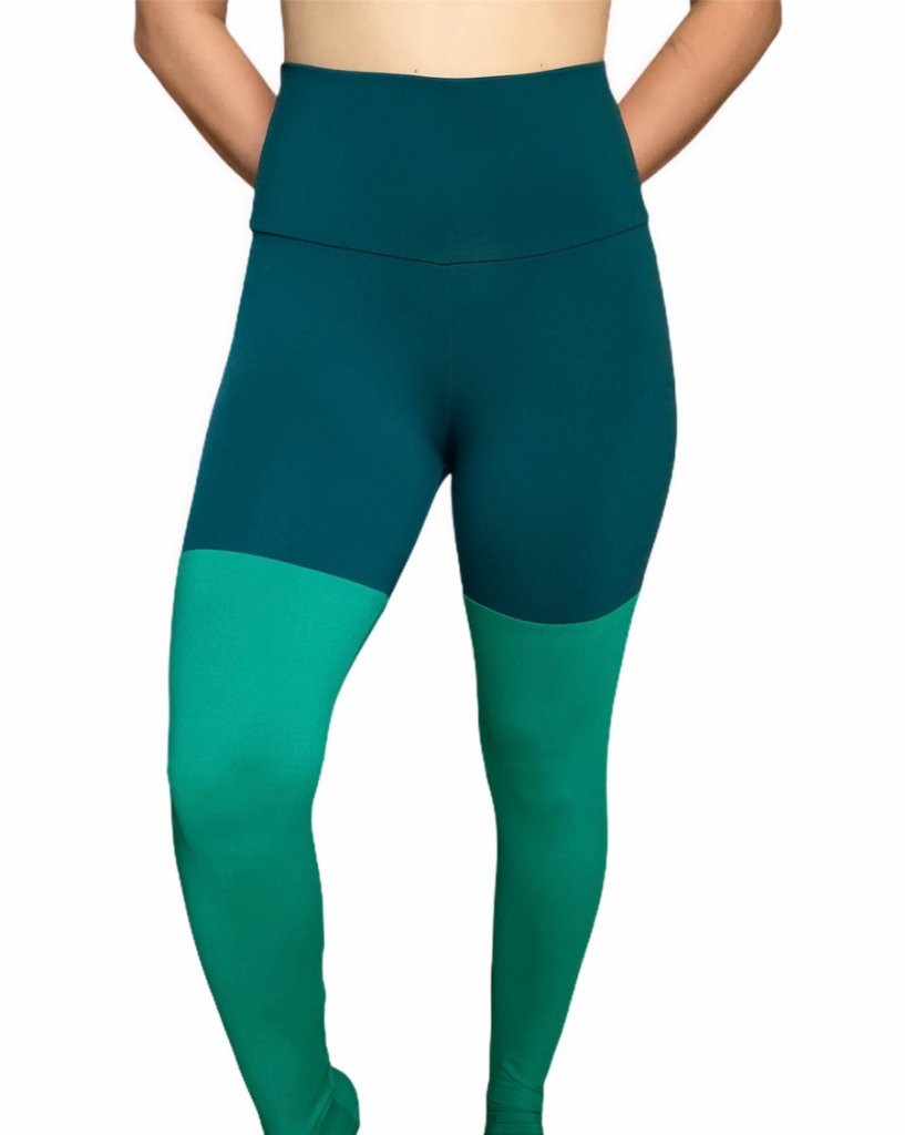 Set Sport legging mulher verde folha/caça Tamanhos para pijamas, roupões e  roupa M