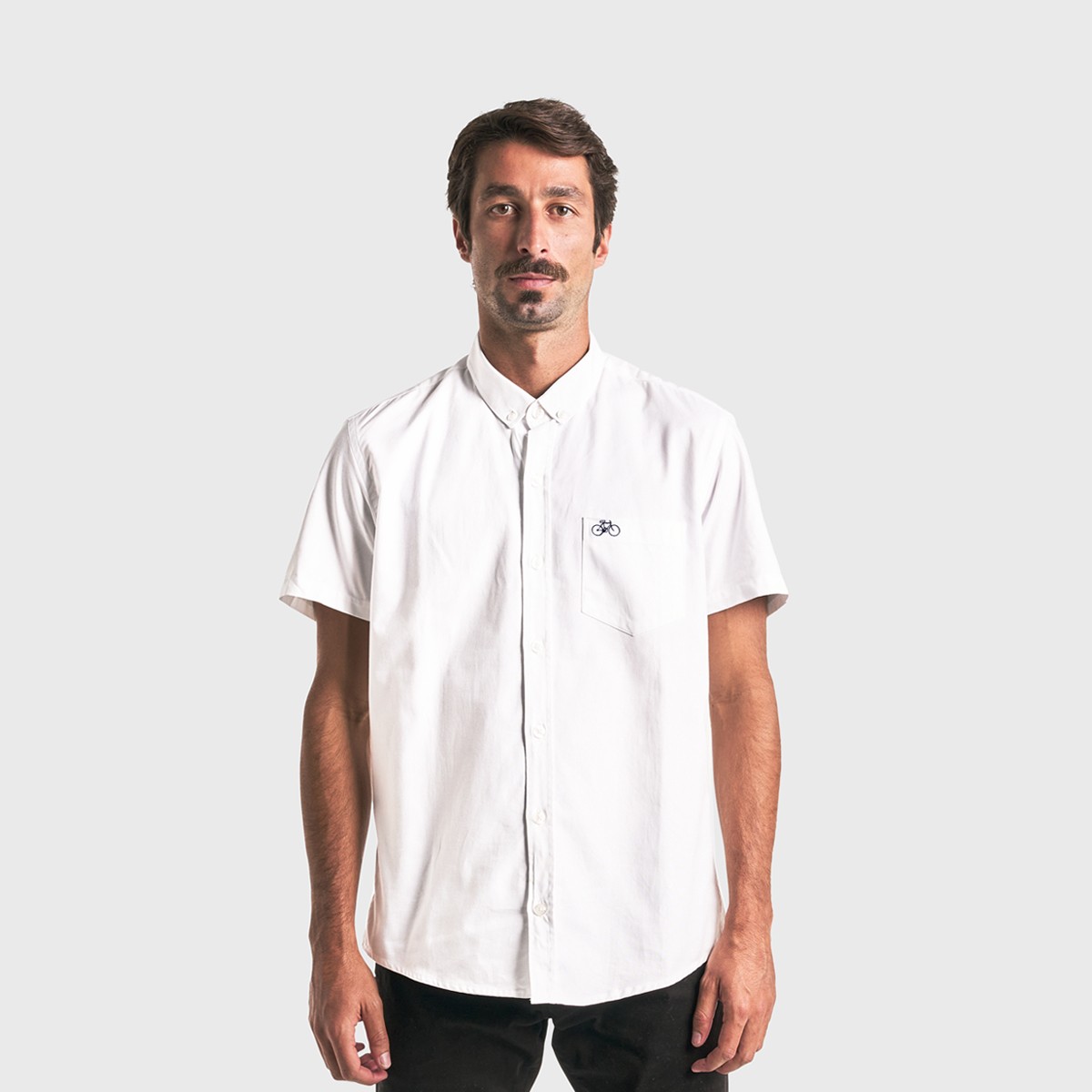 Camisa Manga Curta Regular Aragäna | Oxford Branco