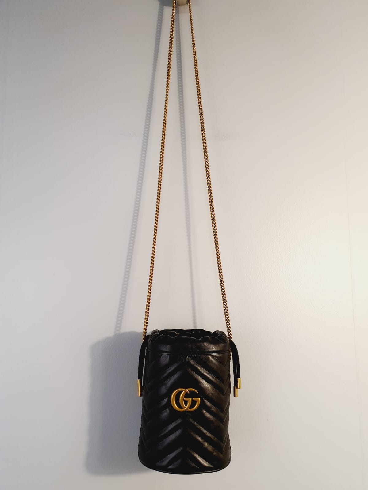 Gucci Bolsa De Couro 'GG Marmont' - Farfetch