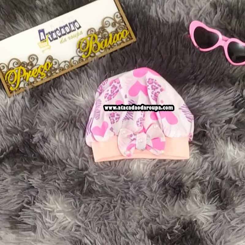 Turbante Infantil Bebê 1 a 12 Meses