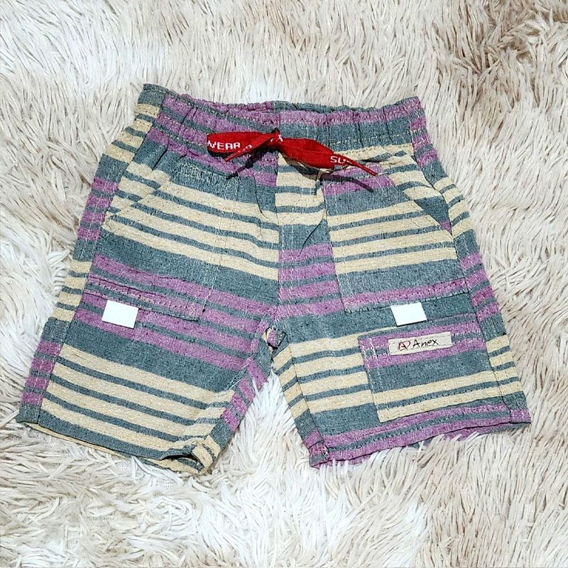Bermuda Brim Infantil Cós Elástico