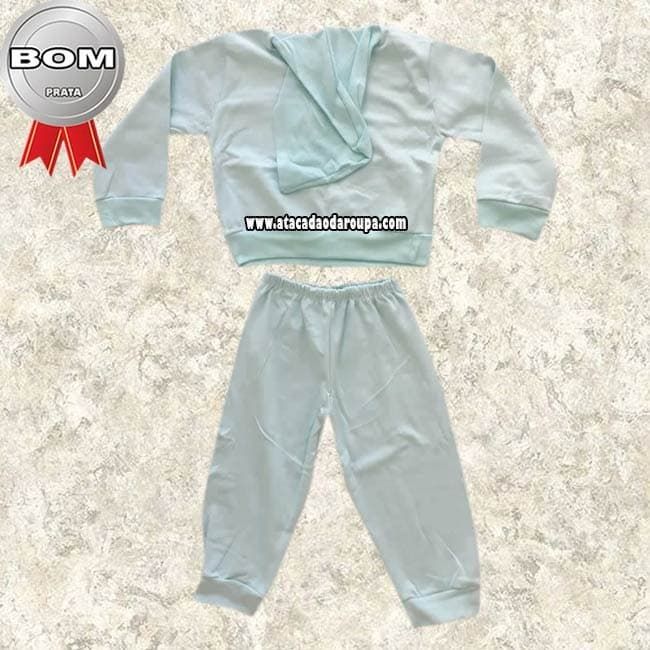Conjunto de Frio Ribana com capuz Infantil 