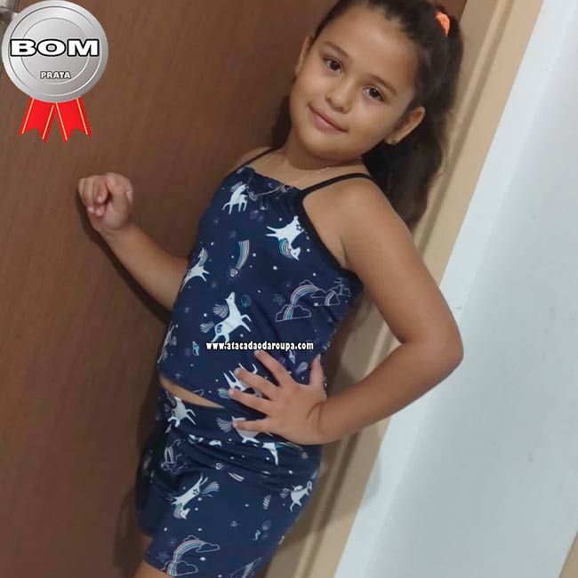Conjunto Infantil Alçinha Summer Plex