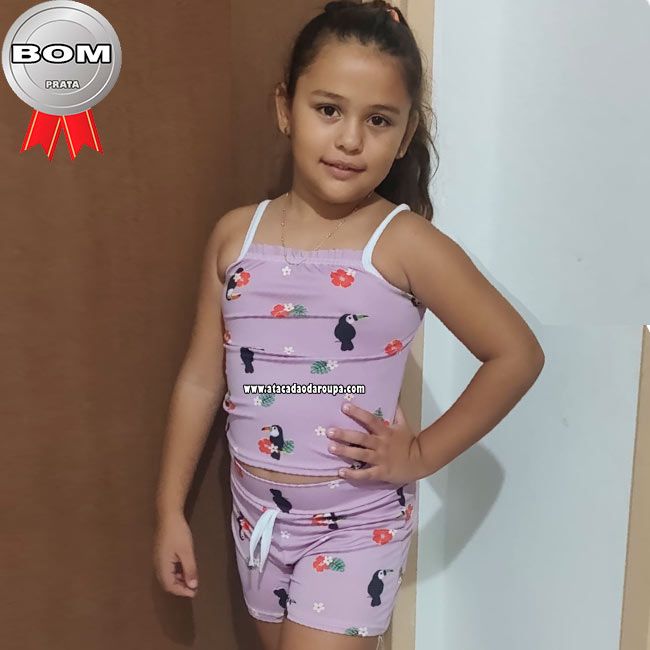 Conjunto Infantil Alçinha Summer Plex