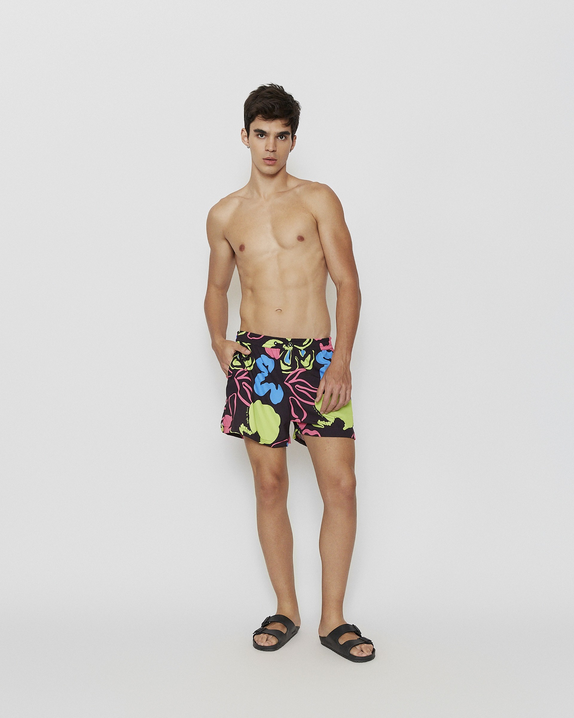 Swim Shorts Curto Estampado Made In Brazil