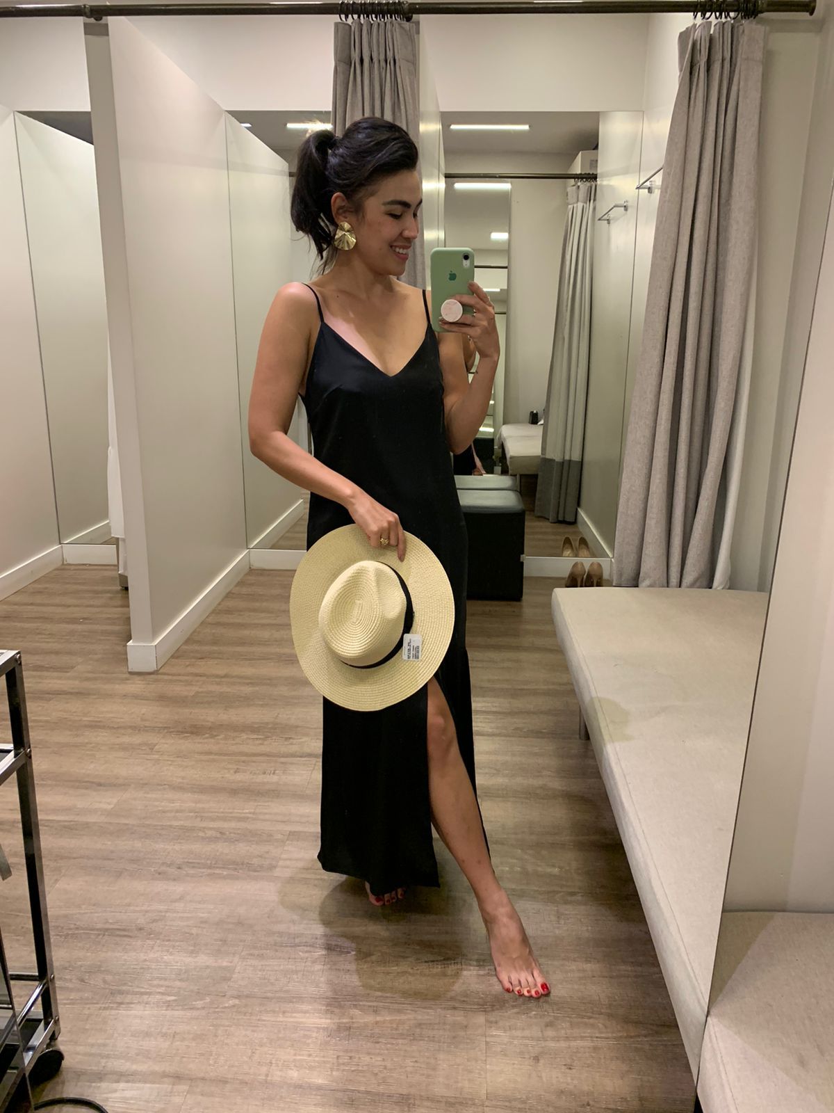 VESTIDO CETIM SAT