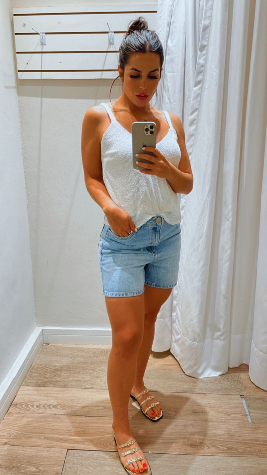 SHORTS MOM JEANS