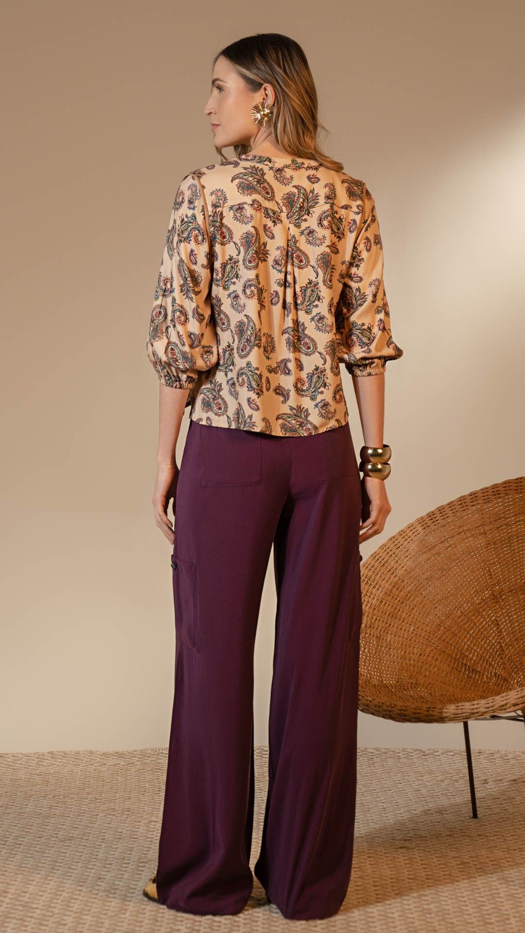 BLUSA MANGA 3/4 CACHEMIR