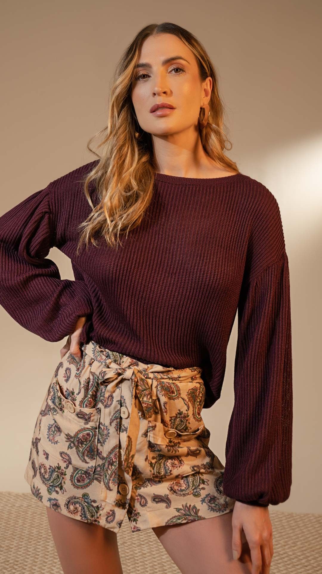 BLUSA CAMILA TRICOT