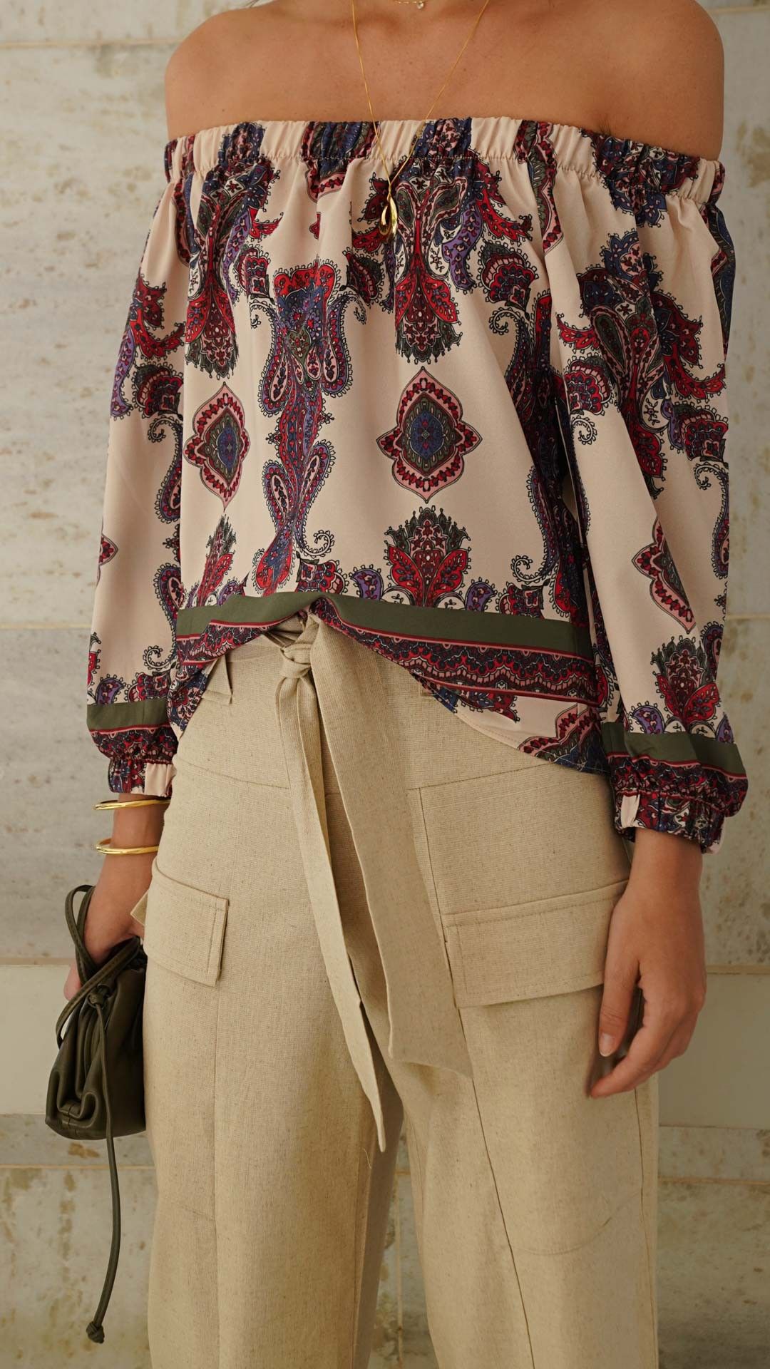 BLUSA OMBRO A OMBRO NEW CACHEMIR