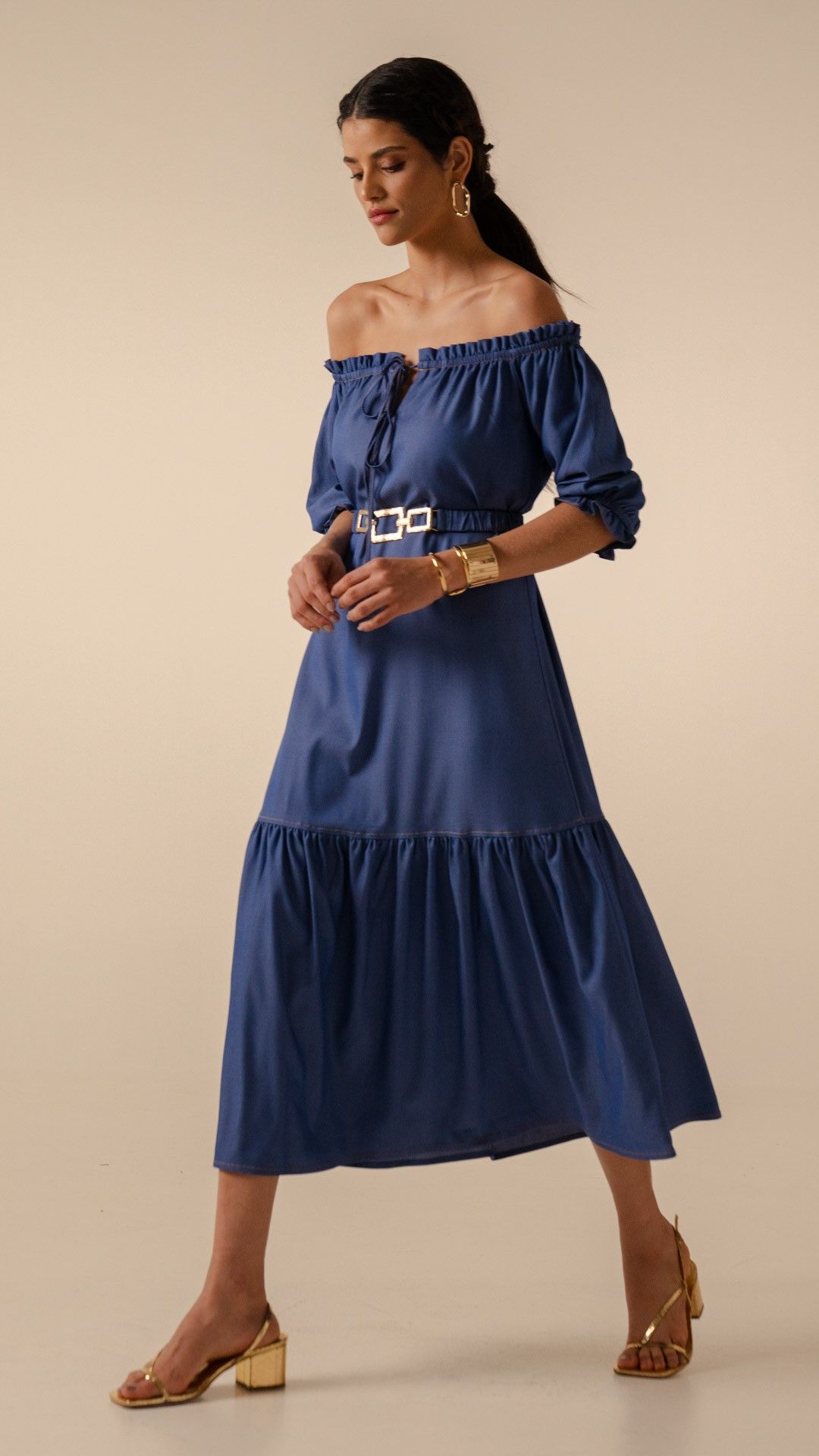 VESTIDO CIGANINHA JEANS