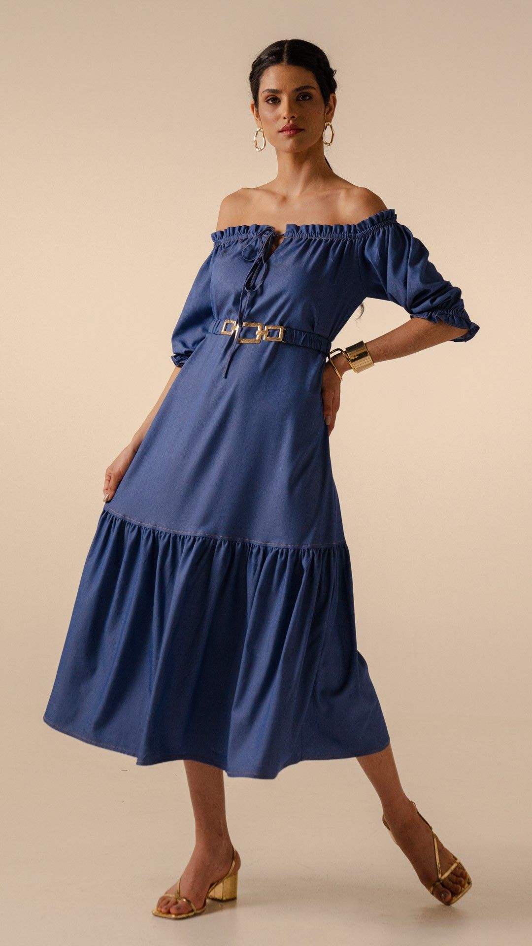VESTIDO CIGANINHA JEANS