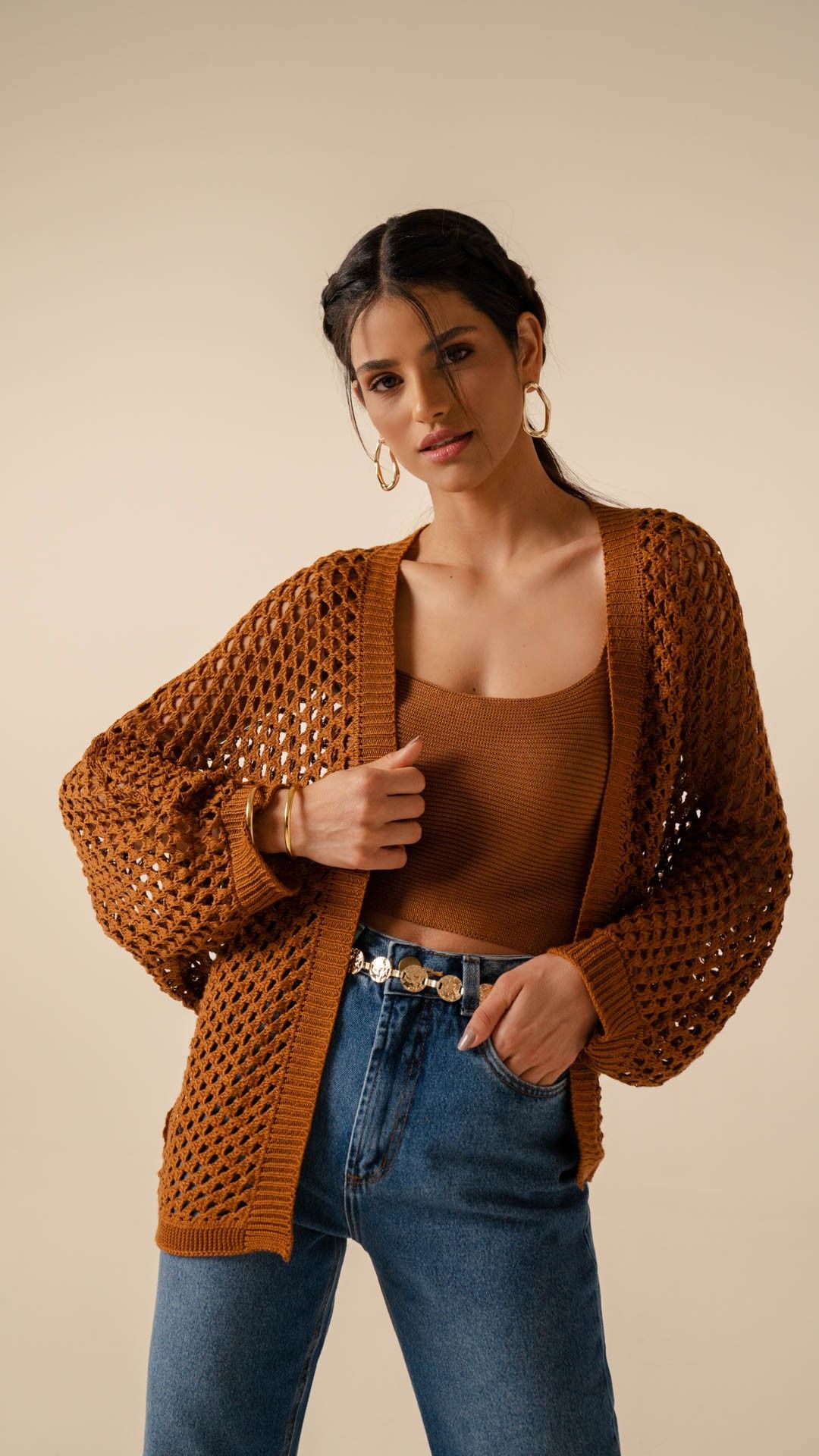 KIMONO TRICOT CROCHET