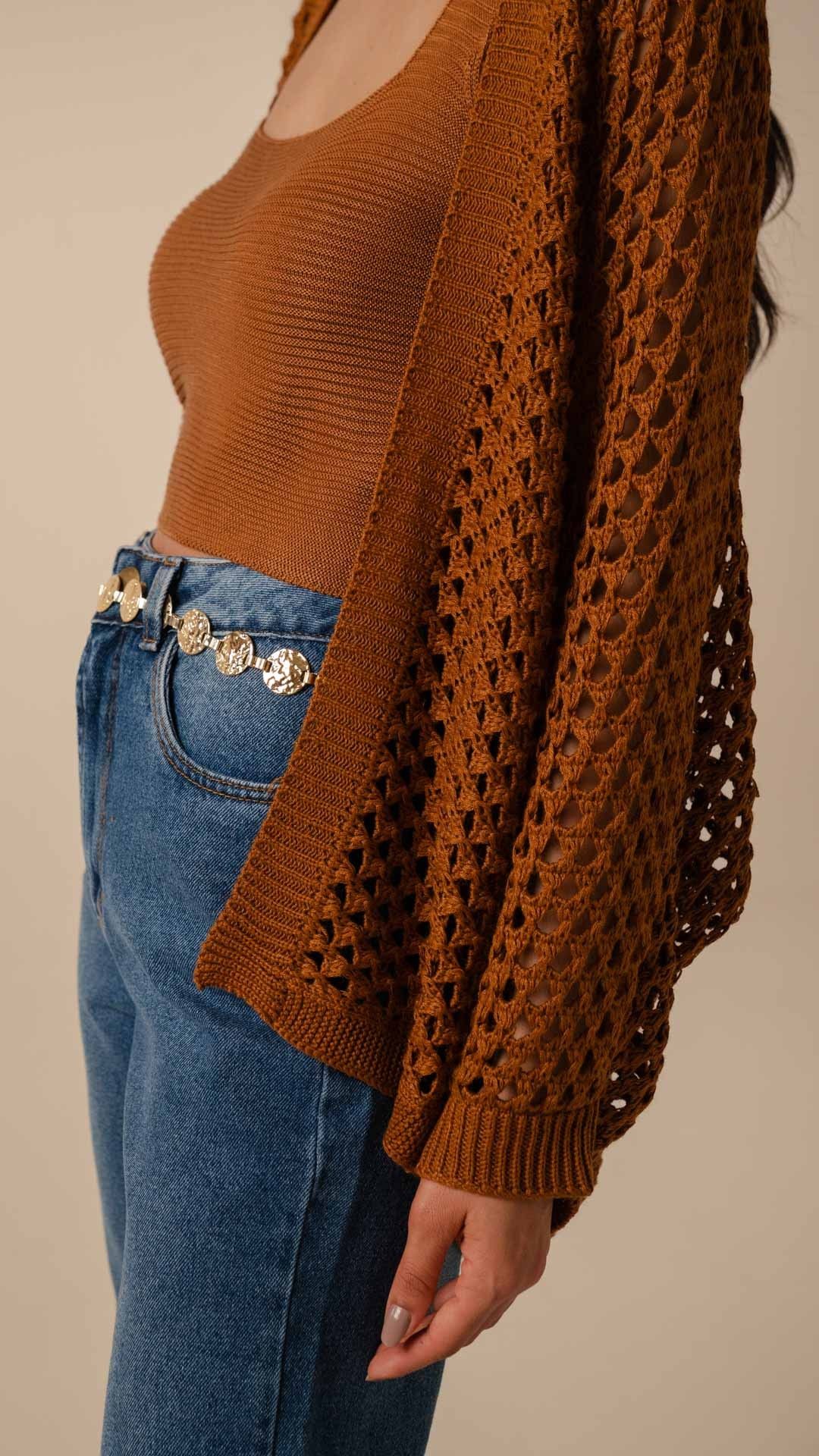 KIMONO TRICOT CROCHET