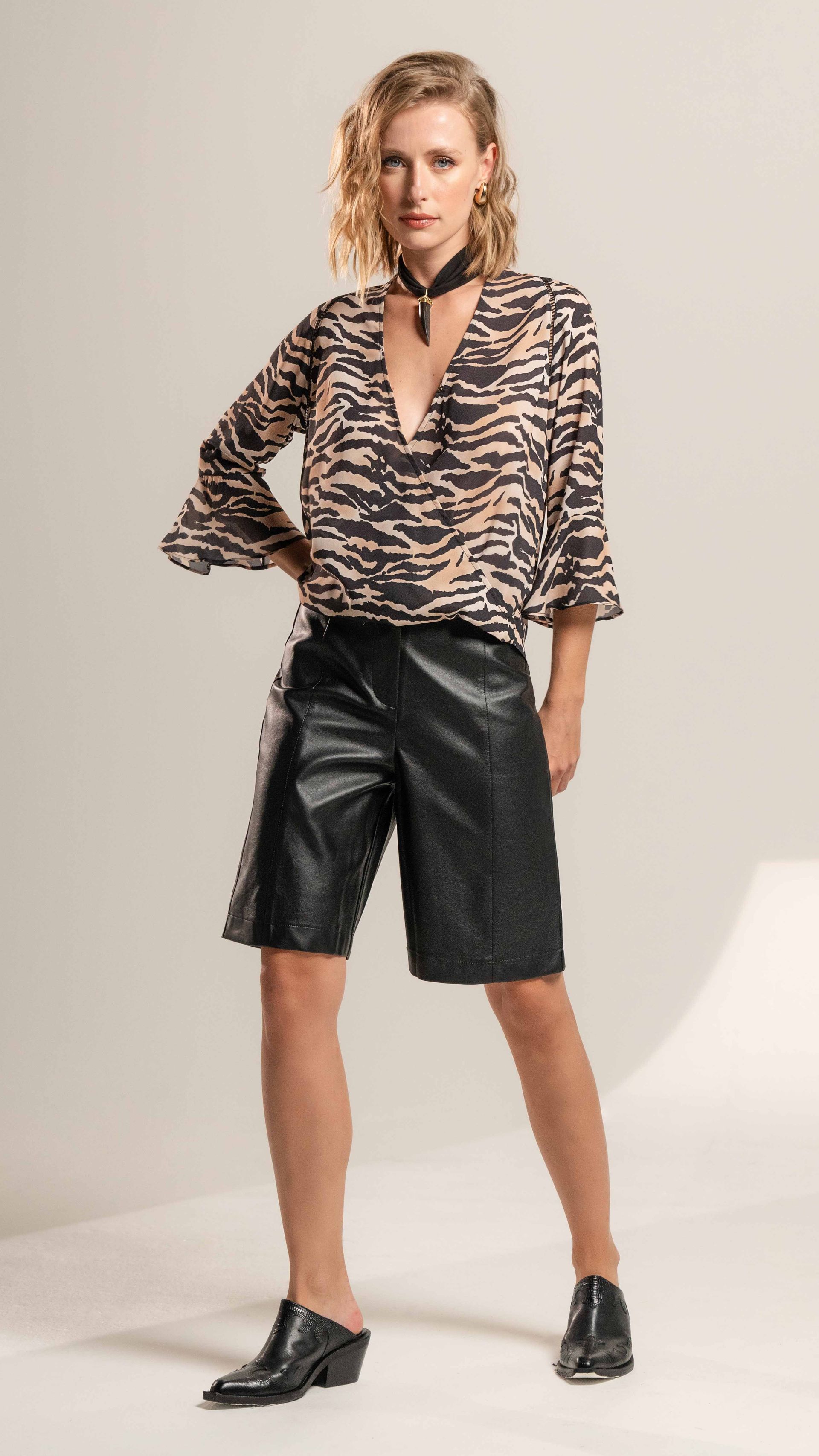 BLUSA CACHEQUER ESTAMPADA