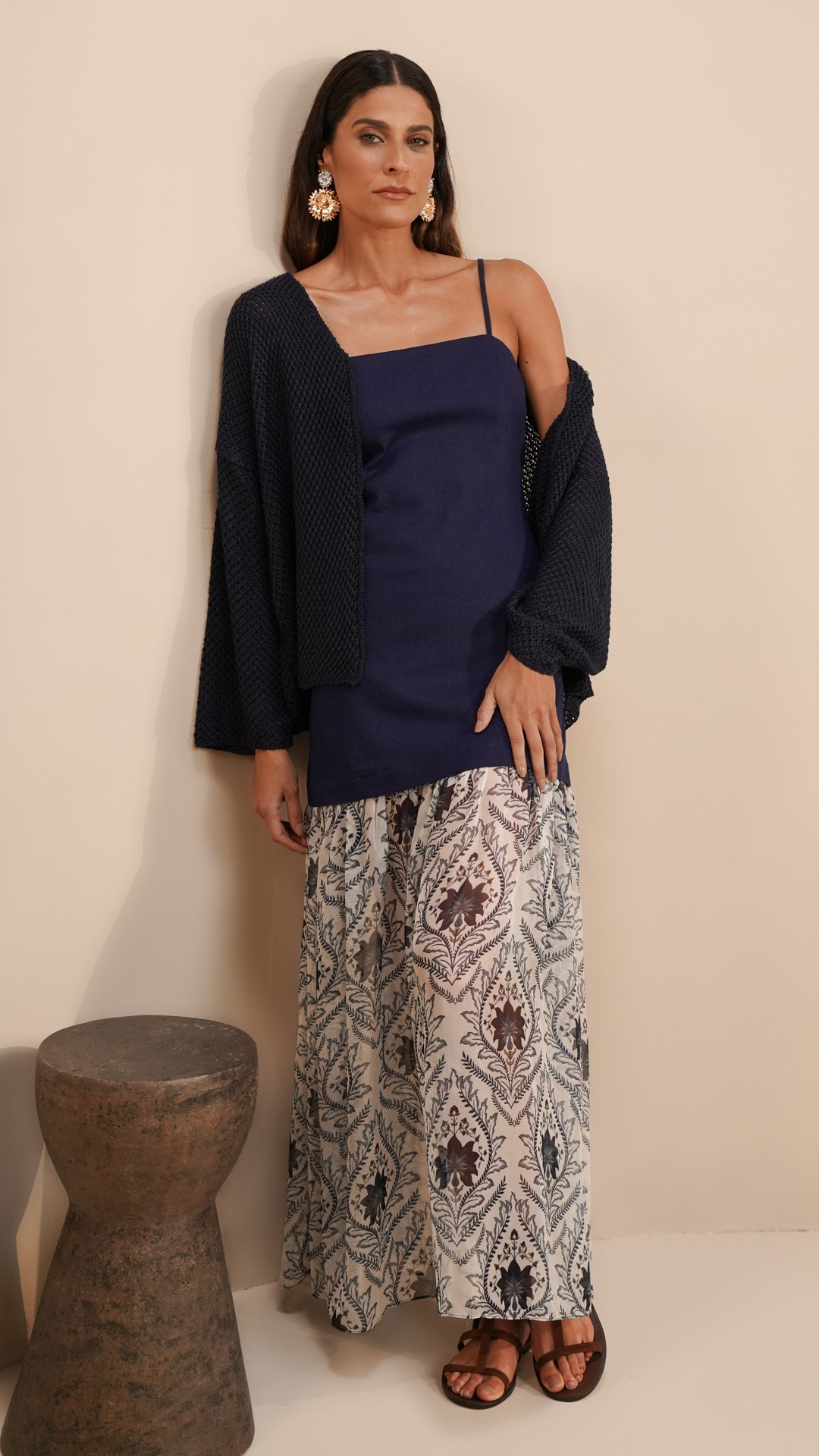 CASACO KIMONO TRICOT DIFERENCIADO