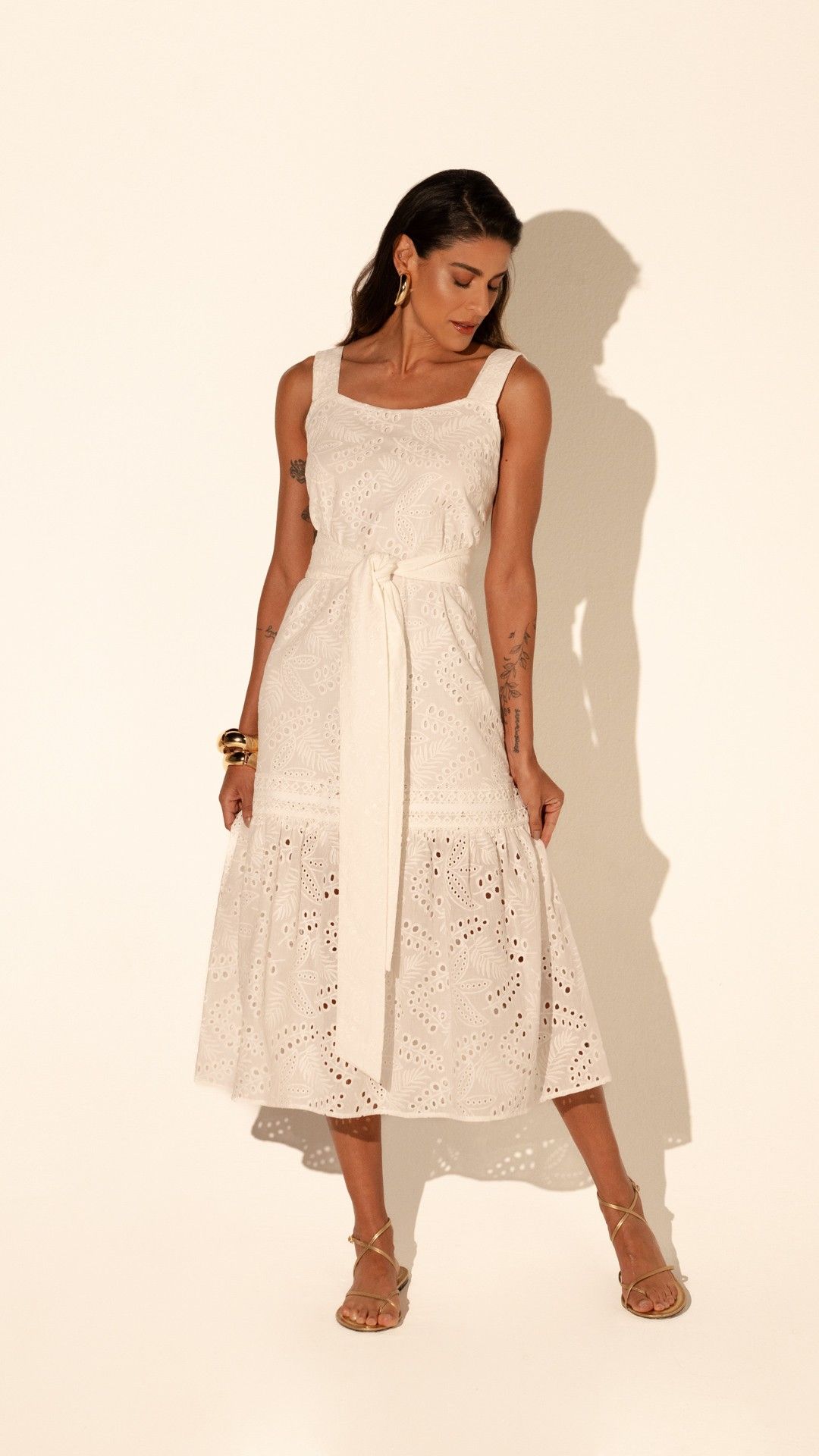 VESTIDO MIDI ALÇA LAISE