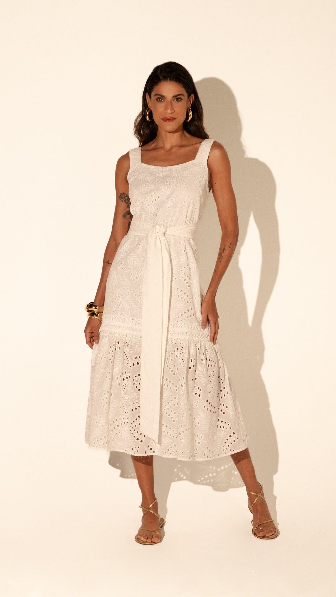 VESTIDO MIDI ALÇA LAISE