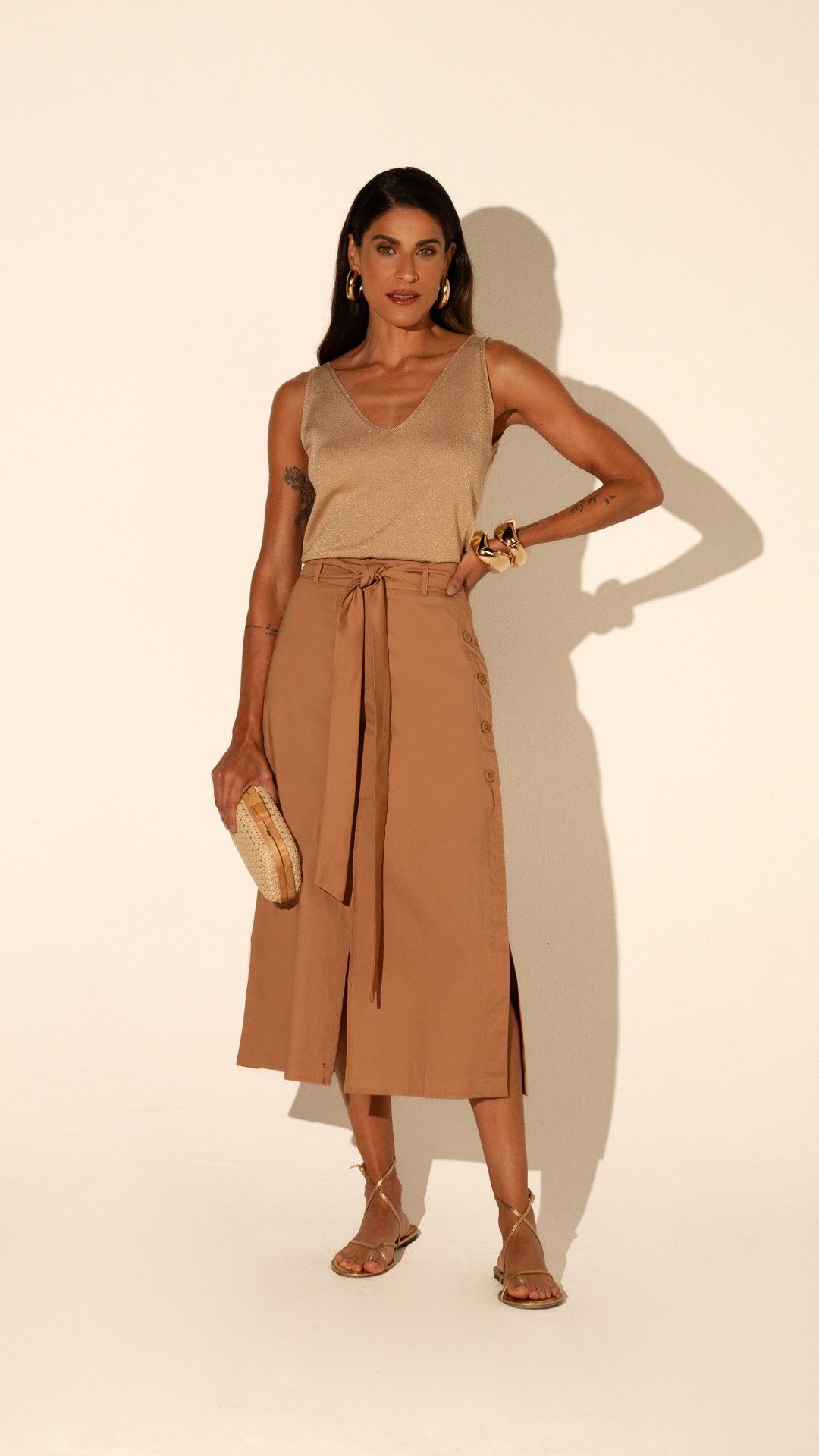 SAIA MIDI TRICOLINE BOTOES LATERAL