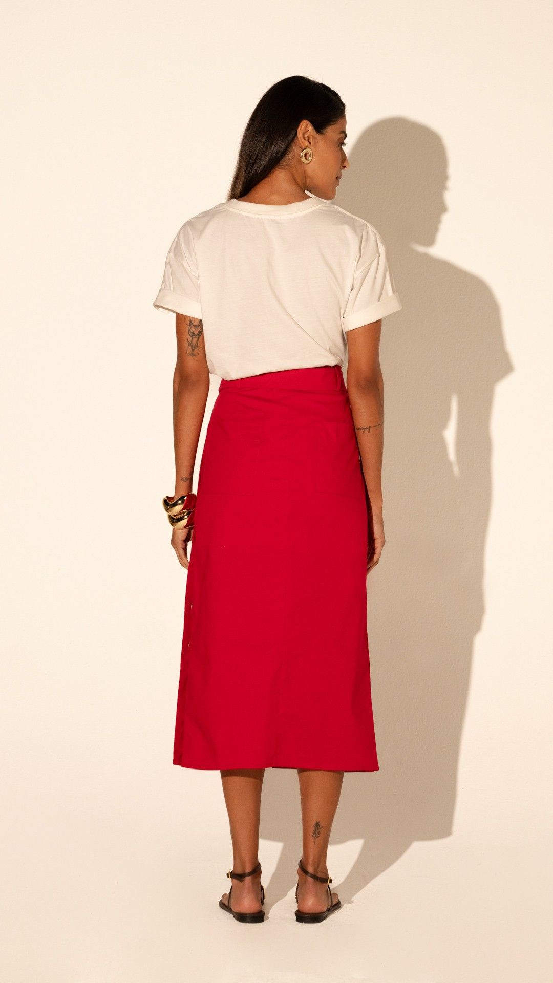 SAIA MIDI TRICOLINE BOTOES LATERAL