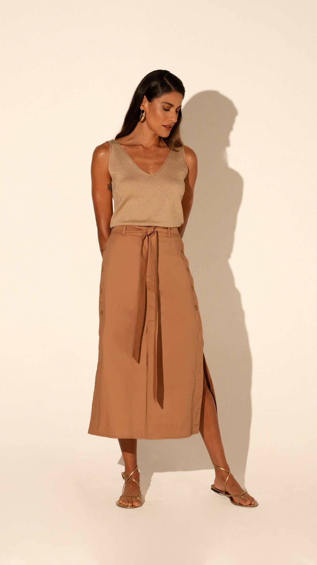 SAIA MIDI TRICOLINE BOTOES LATERAL