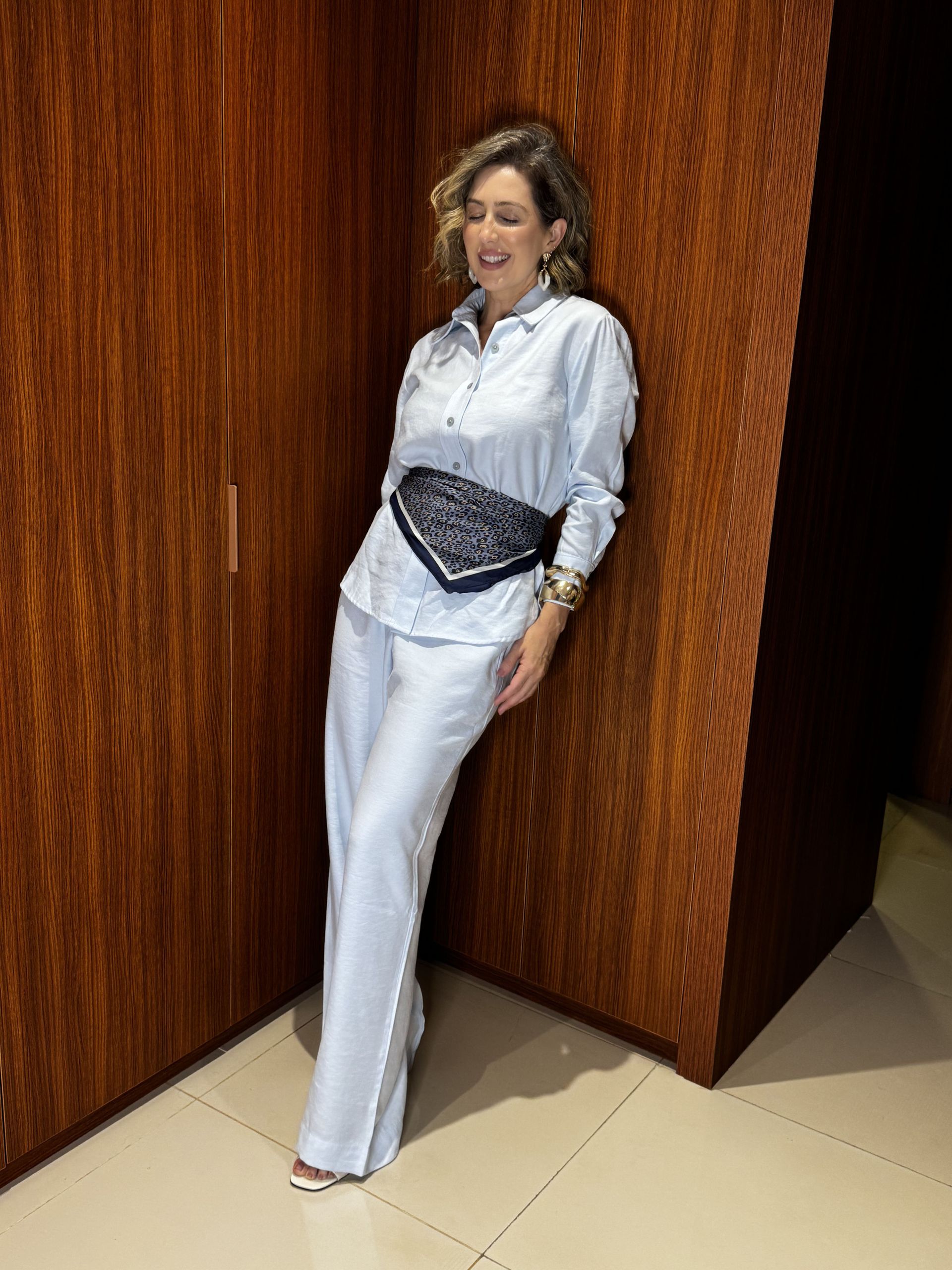 CALÇA WIDE LEG VISCOSE FRESH