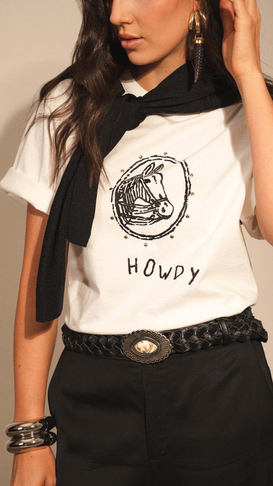 BLUSA MANGA C. ALGODÃO T-SHIRT OLÁ